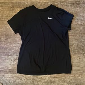 Nike women’s Dri-Fit Black Athletic Tee